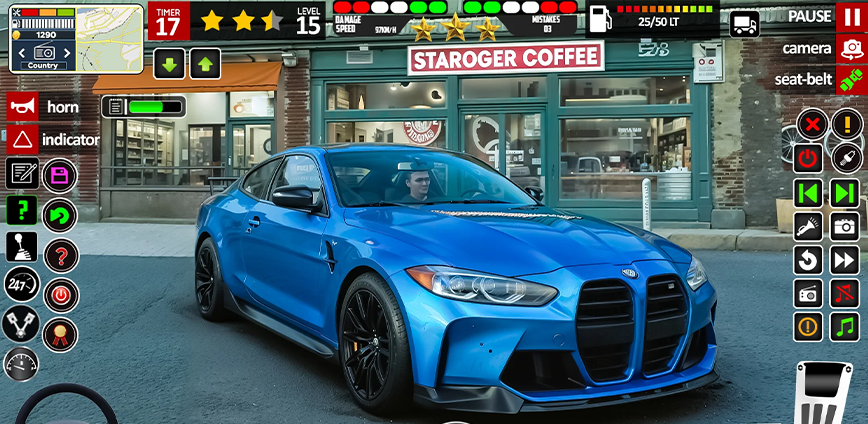 Background تحميل Car Driving School Car Game 3D للموبايل 
